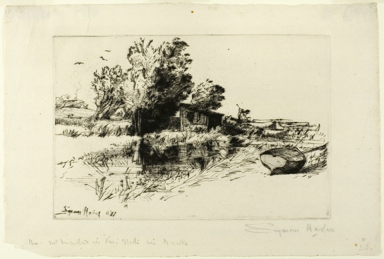 Pieni venetalo tekijältä Francis Seymour Haden