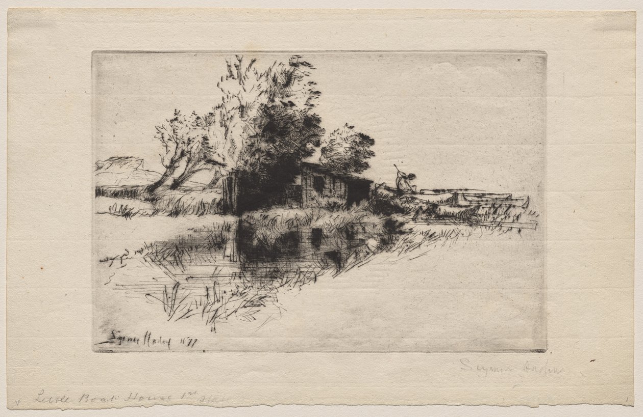Pieni venevaja tekijältä Francis Seymour Haden