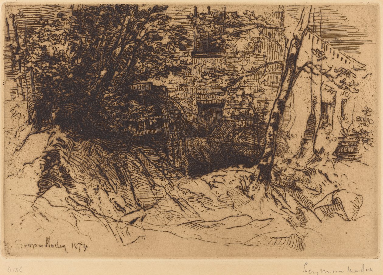 The Mill-Wheelfinnish tekijältä Francis Seymour Haden