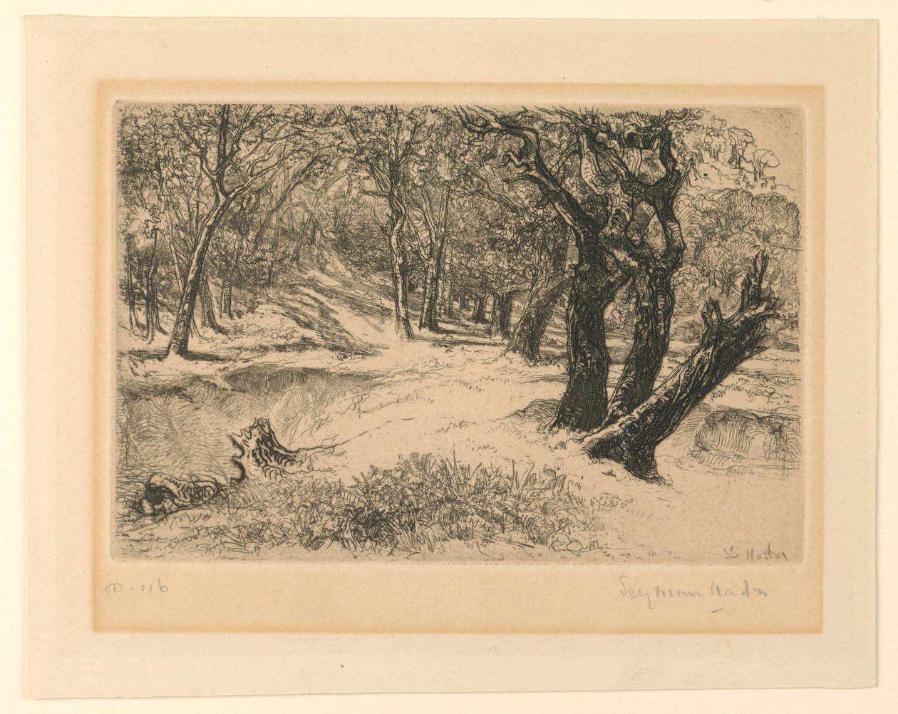 Kolme sisarta tekijältä Francis Seymour Haden