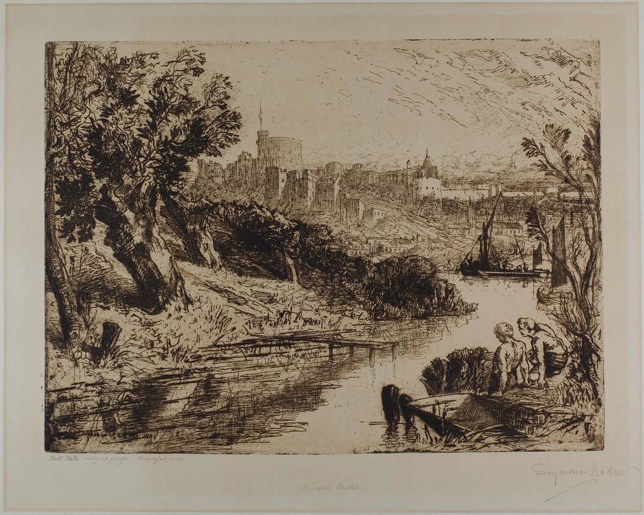 Windsor tekijältä Francis Seymour Haden