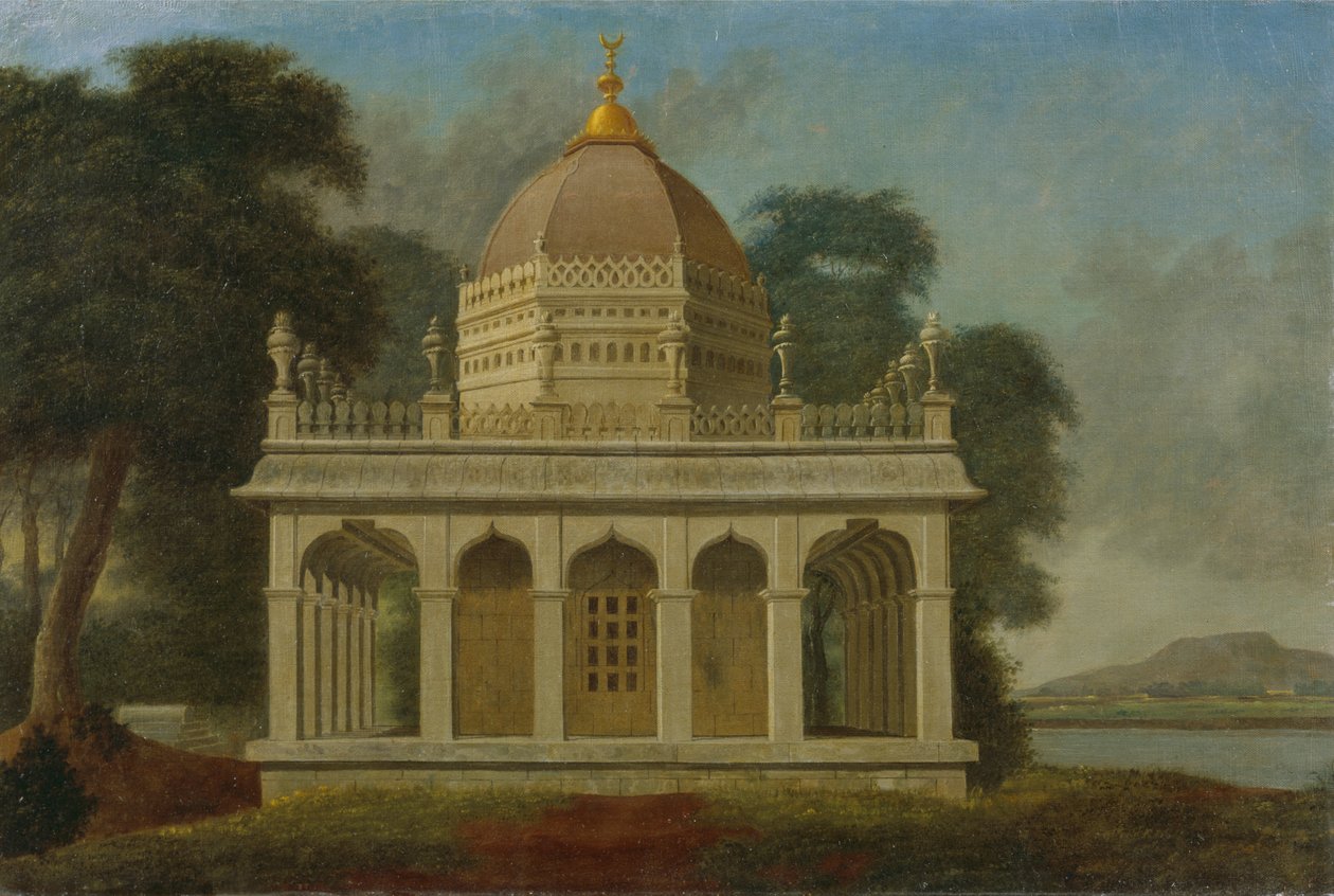Mausoleumi Outatorissa lähellä Trichinopolya tekijältä Francis Swain Ward