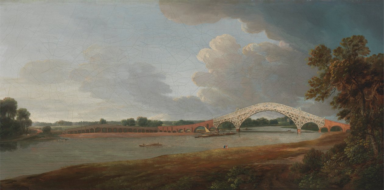 Vanha Walton Bridge tekijältä Francis Towne