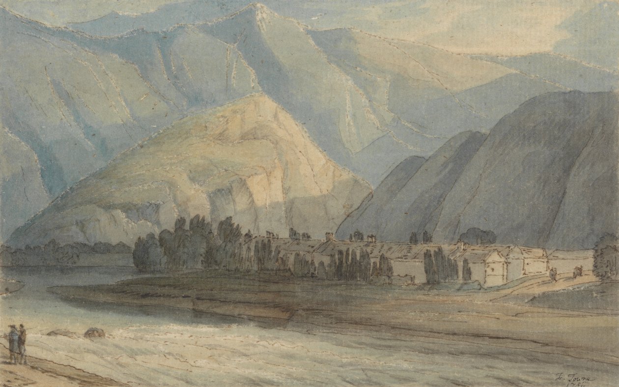 Grange Keswick-järven kärjessä tekijältä Francis Towne