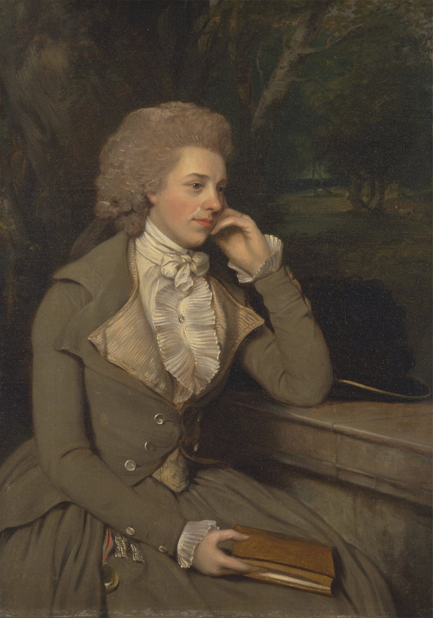 Rouva Stevens, n. 1795 (öljy kankaalle) tekijältä Francis Wheatley