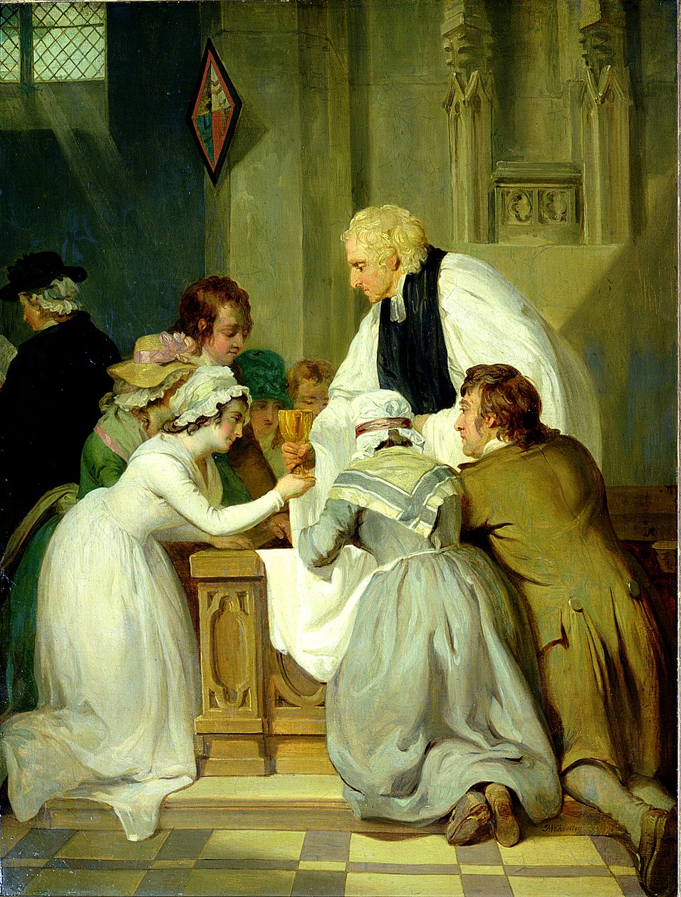 Ehtoollinen (öljy kankaalle) tekijältä Francis Wheatley