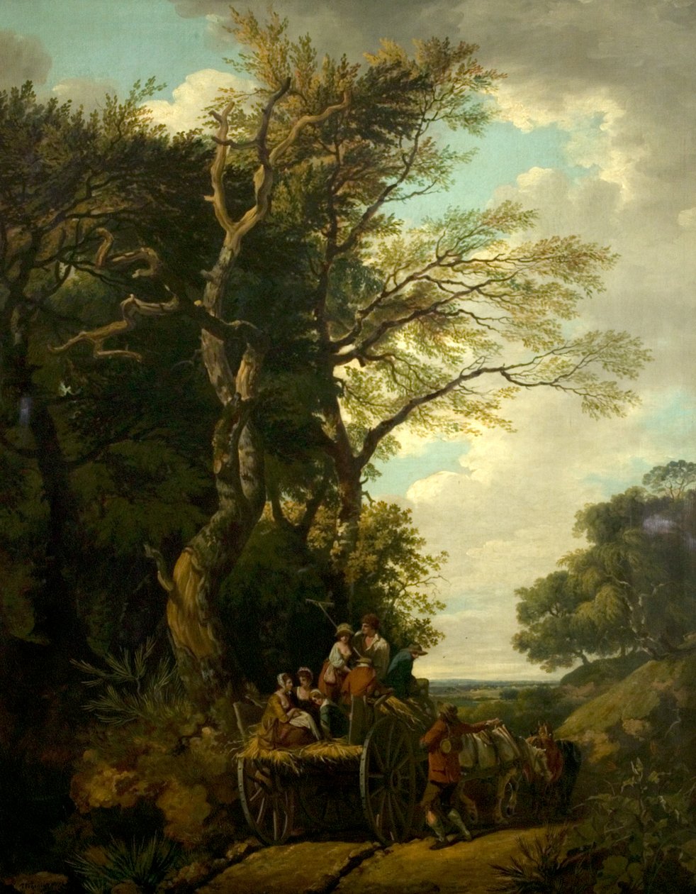 Harvest Waggon tekijältä Francis Wheatley