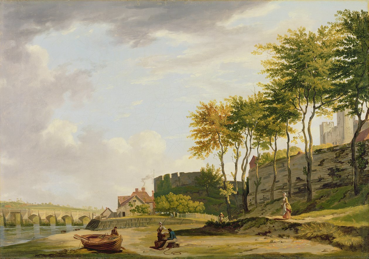 Medway Rochesterissa tekijältä Francis Wheatley