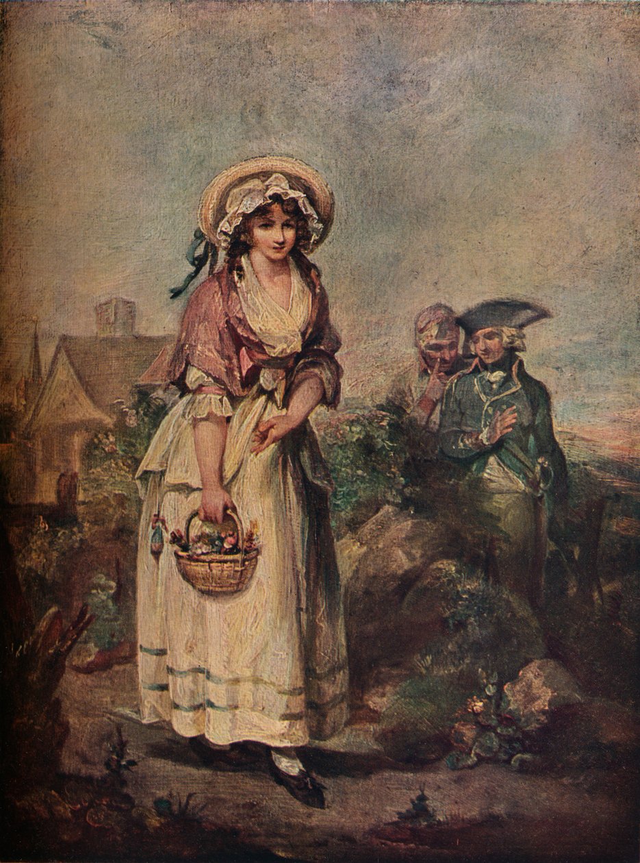 Merimiehet Lass, 1700-luku tekijältä Francis Wheatley