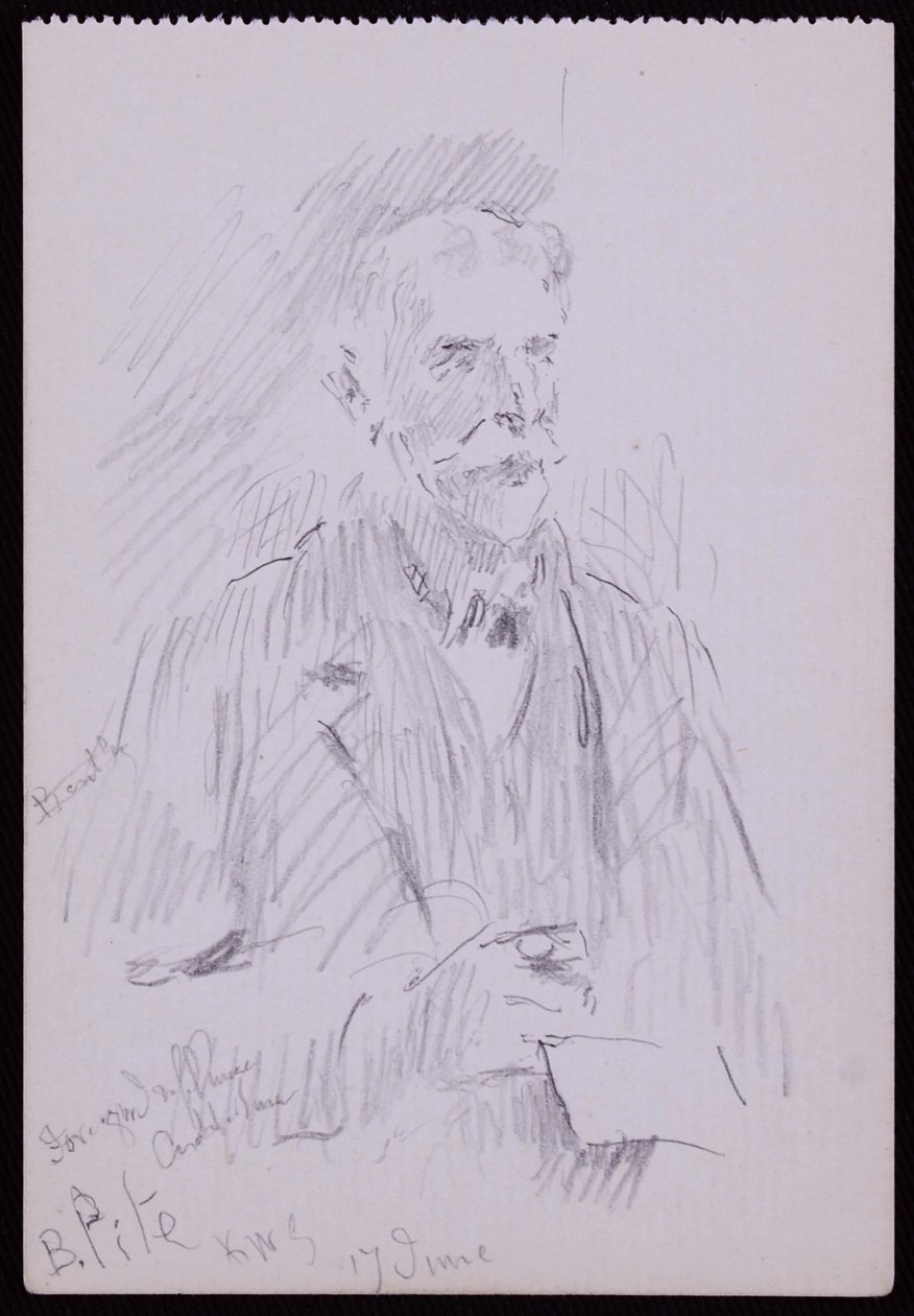 Beresford Piten muotokuva tekijältä Francis Wilfred Lawson