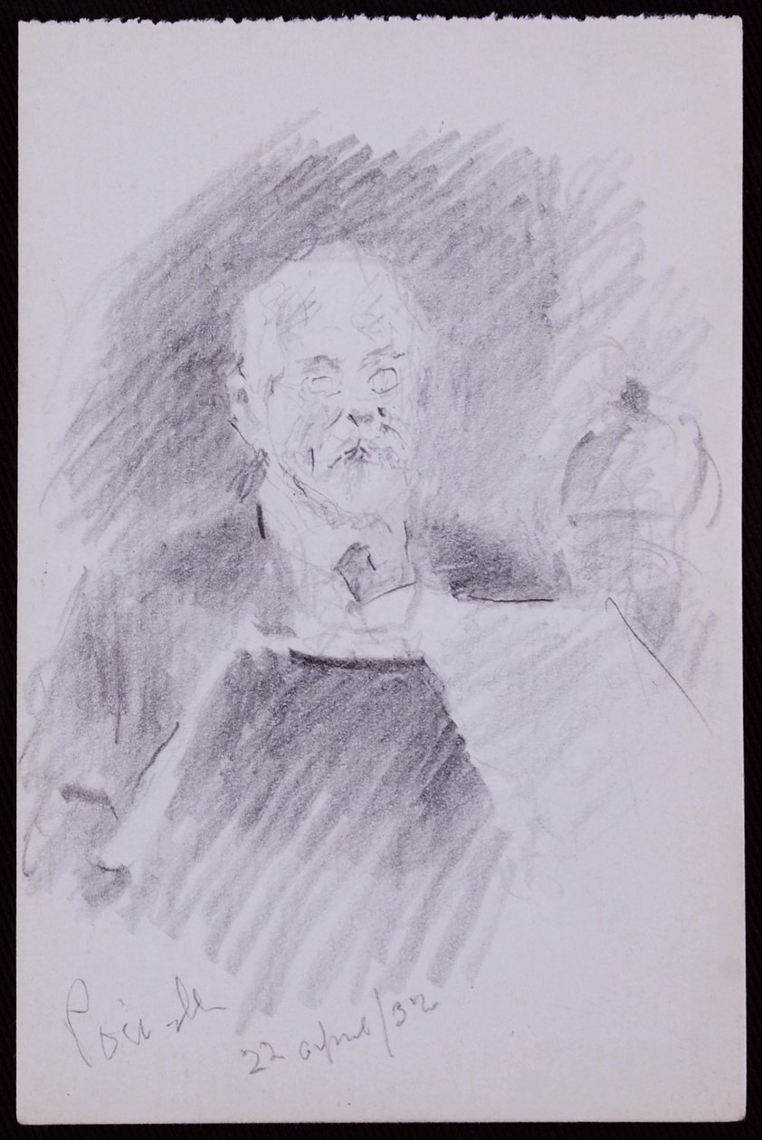 Alfred Powellin muotokuva tekijältä Francis Wilfred Lawson
