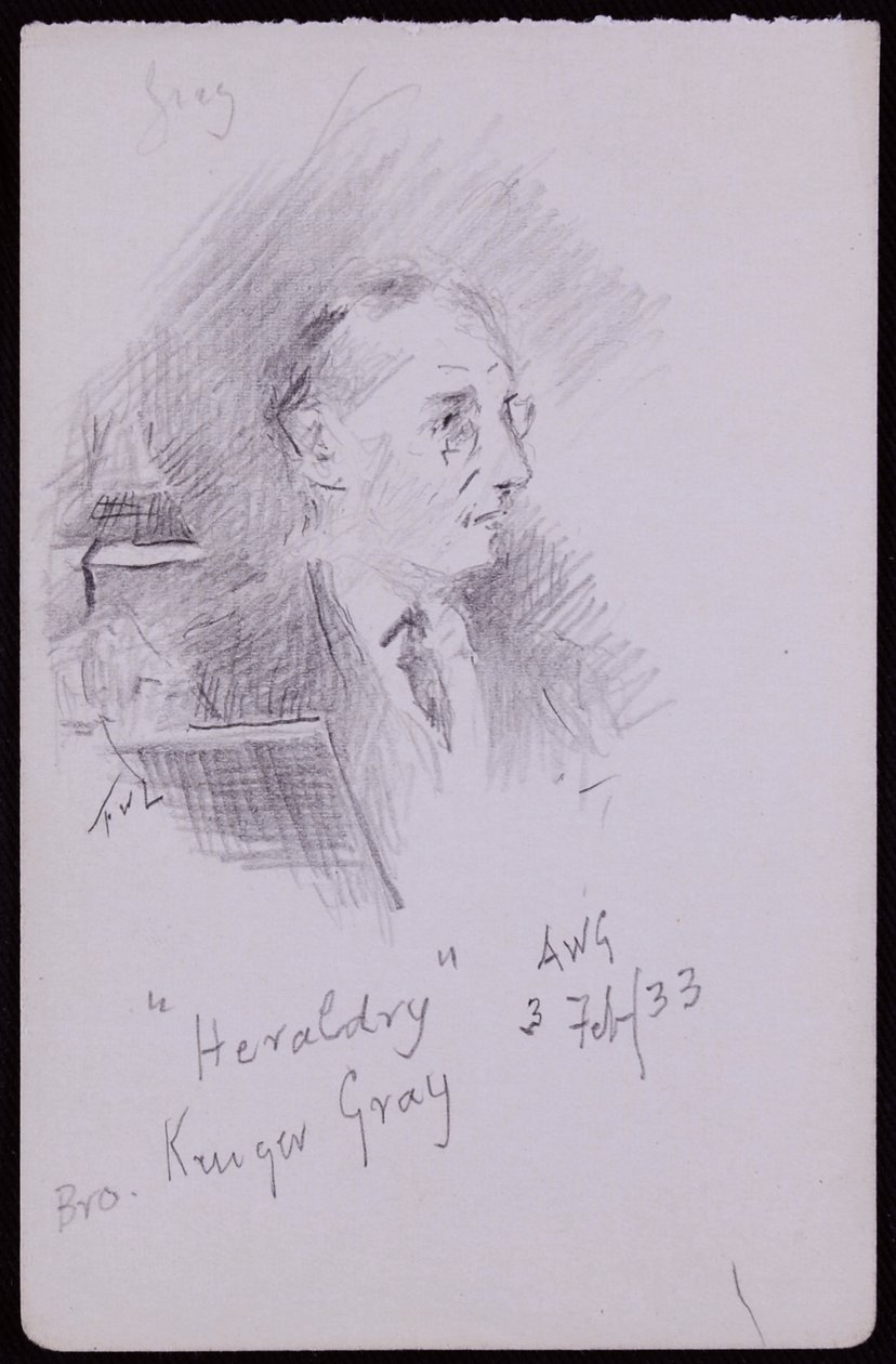 George Kruger Grayn muotokuva tekijältä Francis Wilfred Lawson