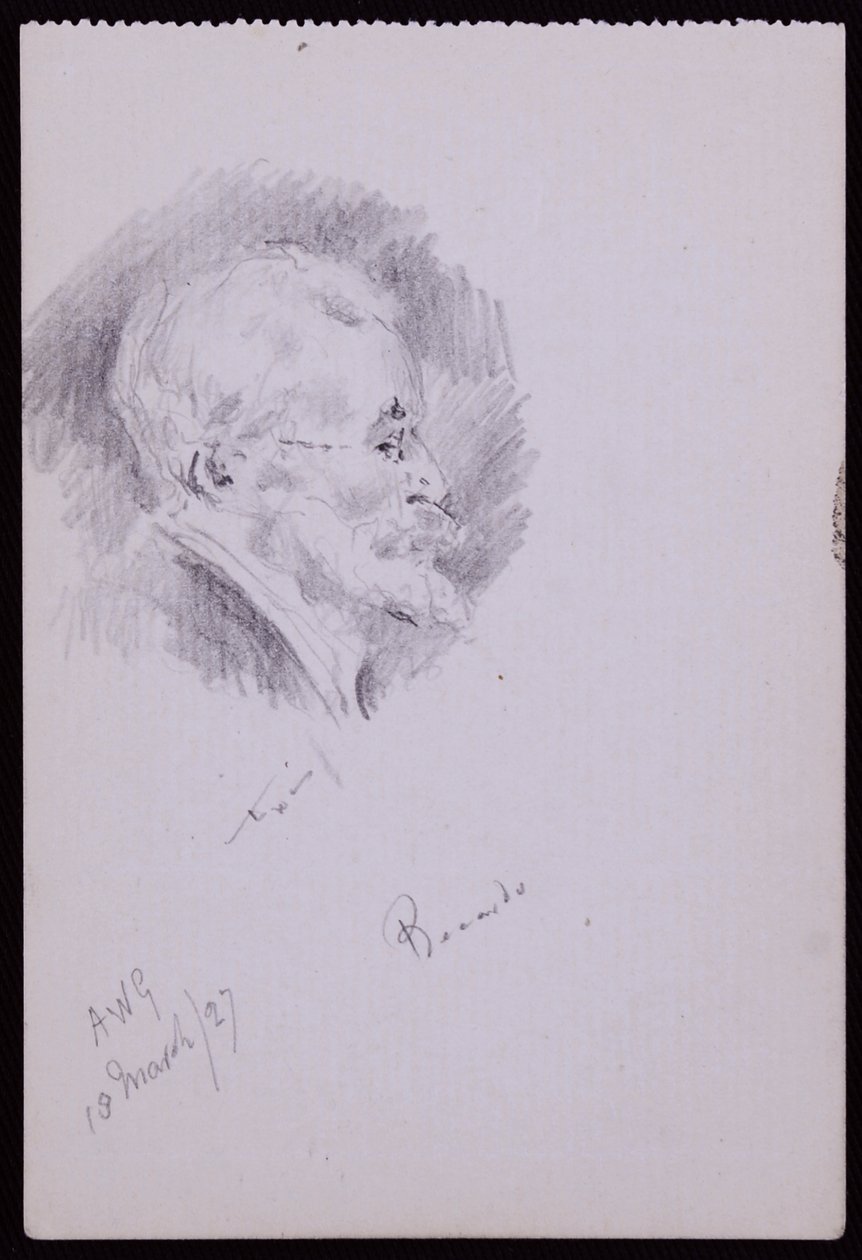 Halsey Ricardon muotokuva tekijältä Francis Wilfred Lawson