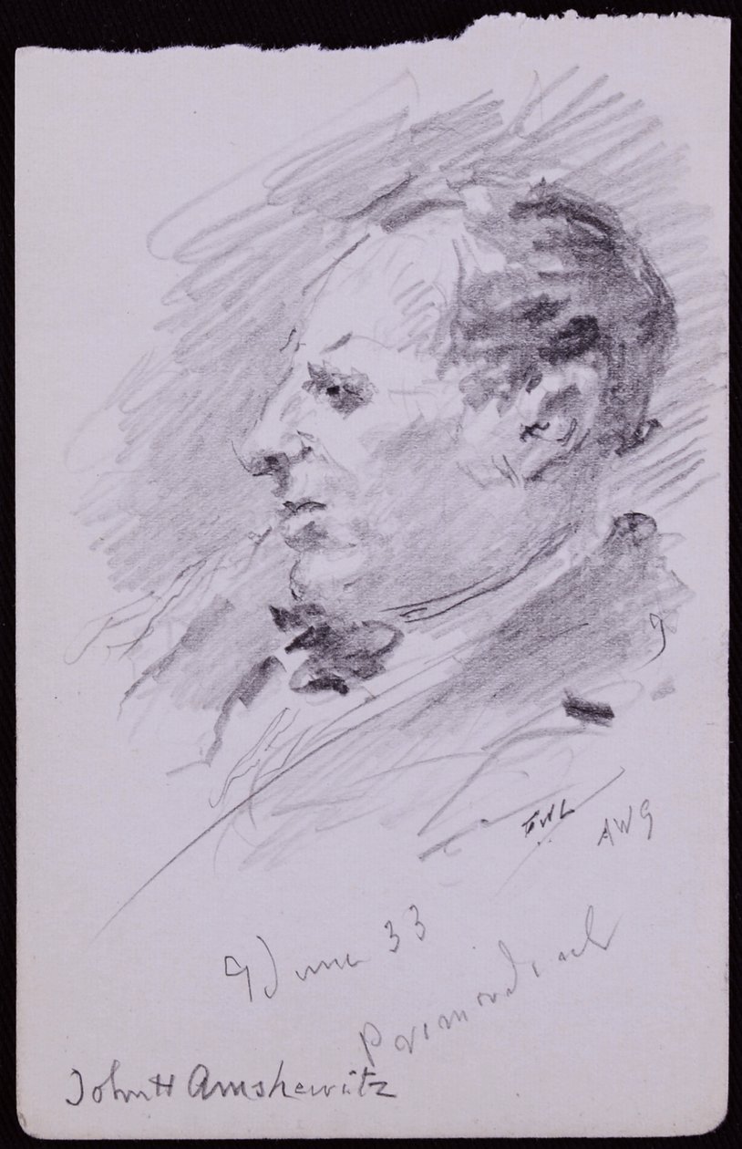 John Amshewitzin muotokuva tekijältä Francis Wilfred Lawson