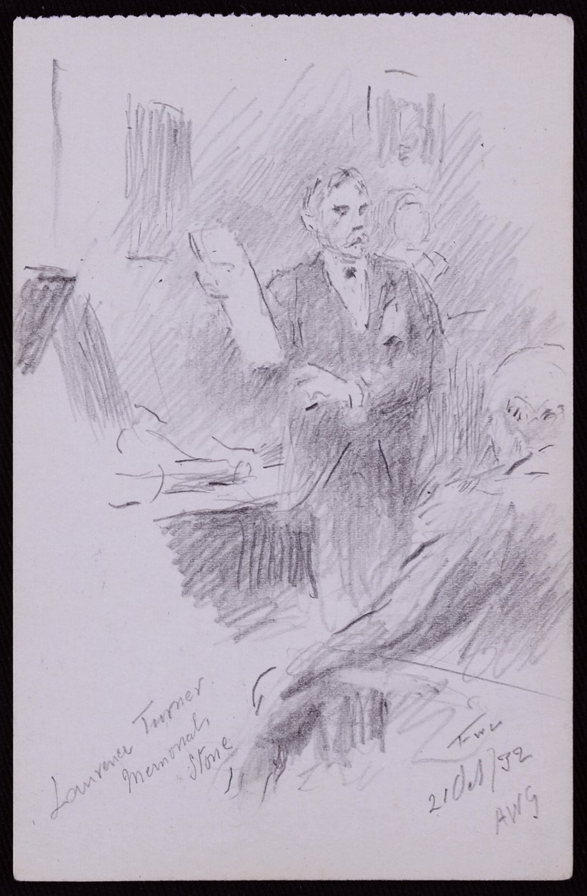 Laurence Turnerin muotokuva tekijältä Francis Wilfred Lawson