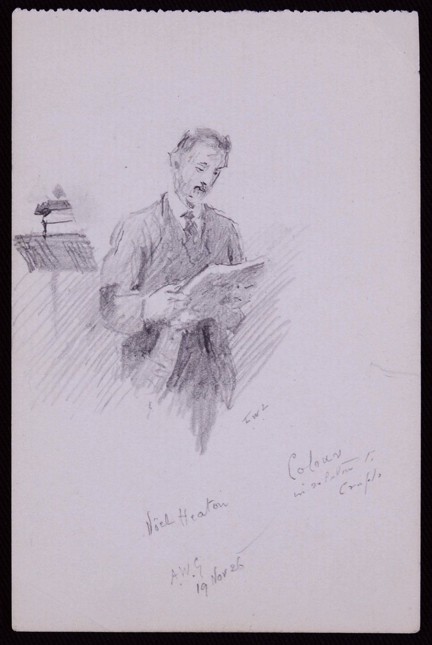 Noel Heatonin muotokuva tekijältä Francis Wilfred Lawson