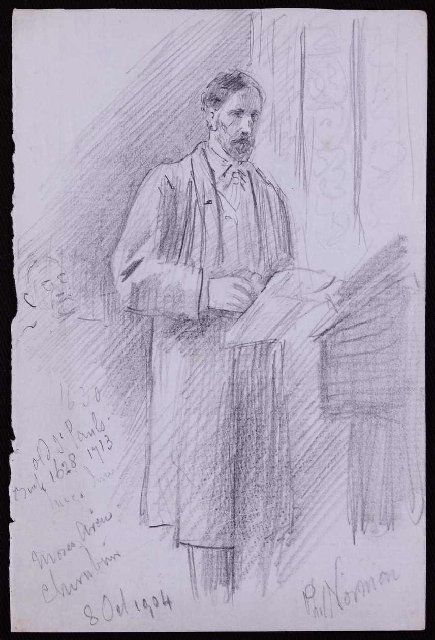 Philip Normanin muotokuva tekijältä Francis Wilfred Lawson
