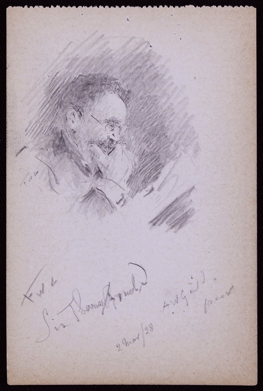 Sir Thomas Arnoldin muotokuva tekijältä Francis Wilfred Lawson