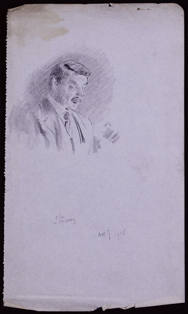 William Strangin muotokuva tekijältä Francis Wilfred Lawson