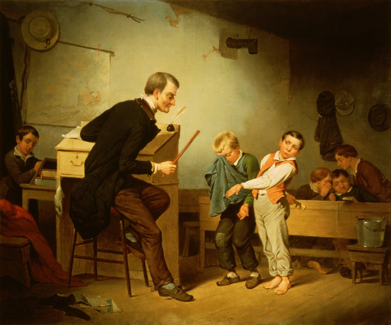 Alunos sendo punidos finlandês tekijältä Francis William Edmonds