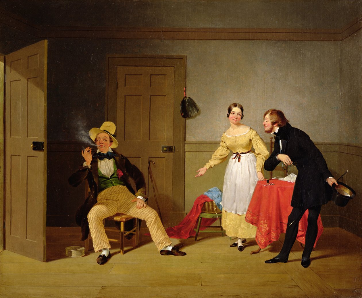 Kaupunki ja maa Beaux, noin 1838 tekijältä Francis William Edmonds