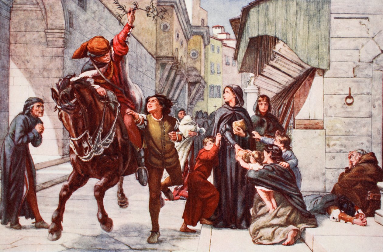 Helpotusta Firenzessä Liigan hyökkäyksen jälkeen tekijältä Francis William Topham