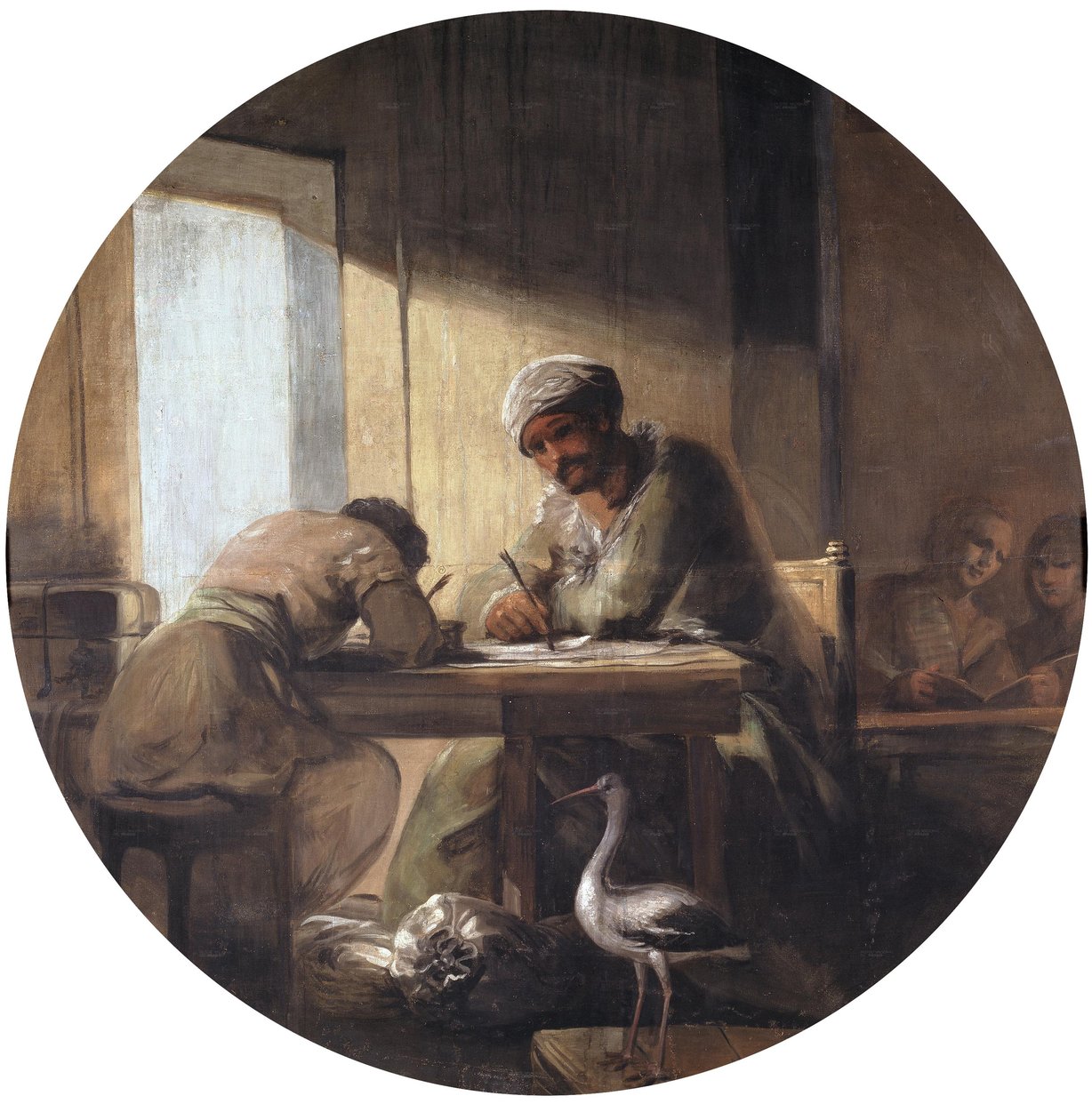 	  El Comercio. Öljy kankaalle. Madrid, Museo del Prado. tekijältä Francisco de Goya