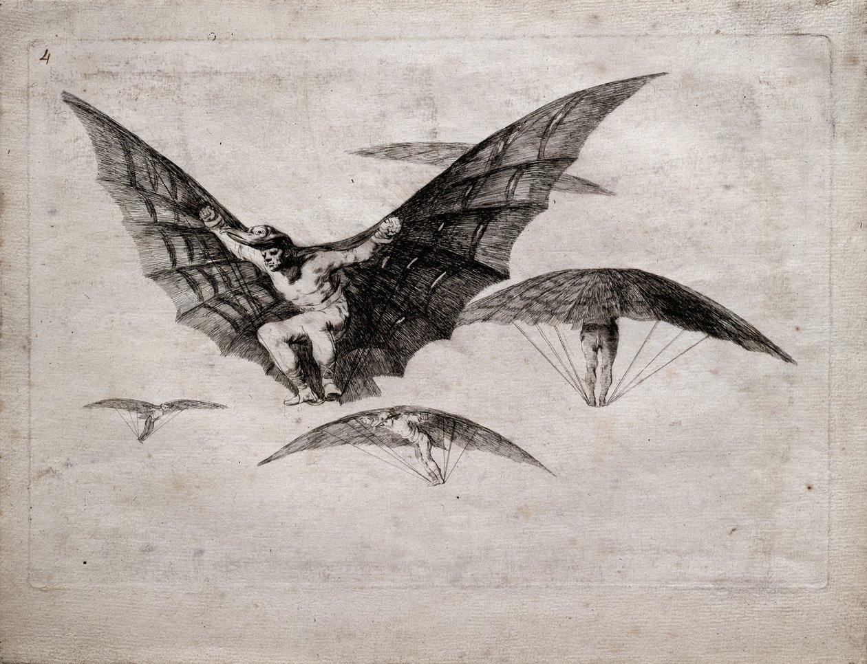 Lentävä tila tekijältä Francisco de Goya