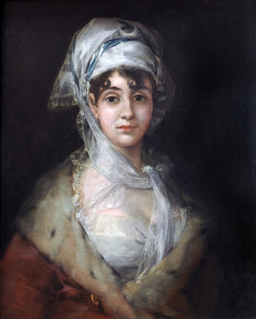 Antonia-Zarate Pietarin Eremitaasi tekijältä Francisco de Goya