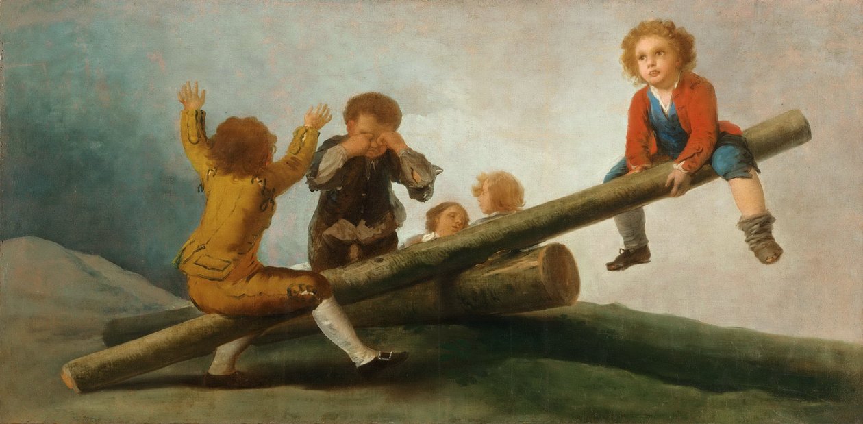 El Balancín tekijältä Francisco de Goya
