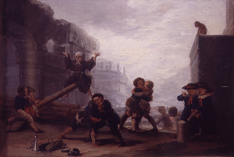 El balancín tekijältä Francisco de Goya