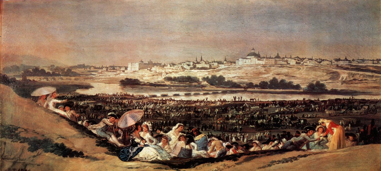 Entwürfe für die Wandteppiche zur Ausschmückung der Königl. Paläste El Pardo ja El Escorial tekijältä Francisco de Goya