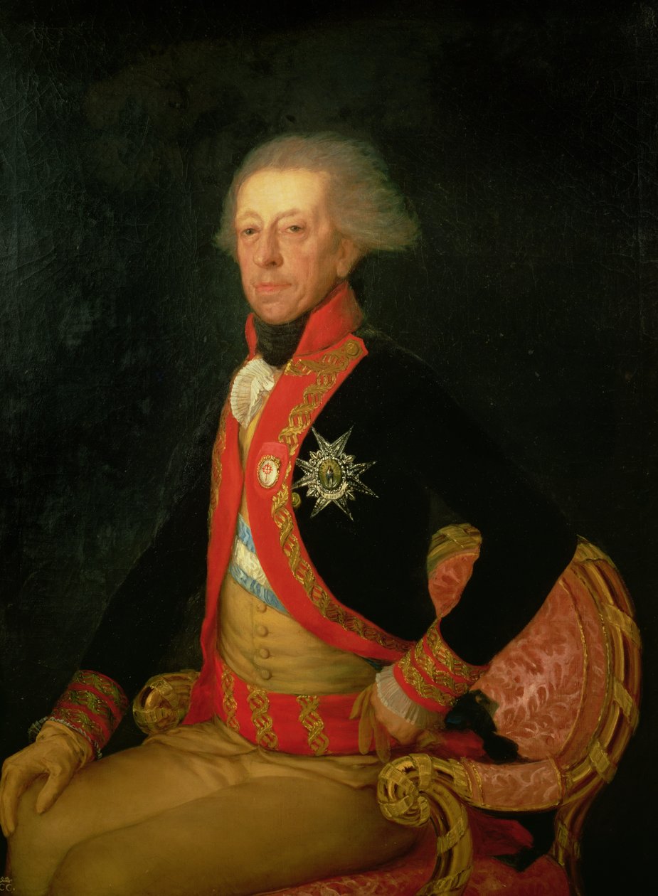 Kenraali Antonio Ricardos (1727-94) n. 1793-94 tekijältä Francisco de Goya