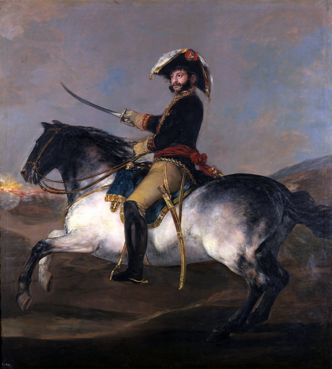 Kenraali José de Palafox hevosella tekijältä Francisco de Goya