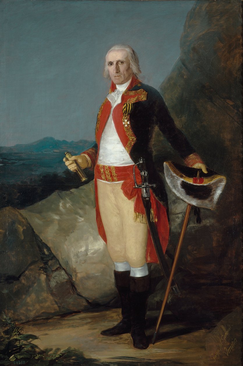 Kenraali José de Urrutia y de las Casas tekijältä Francisco de Goya