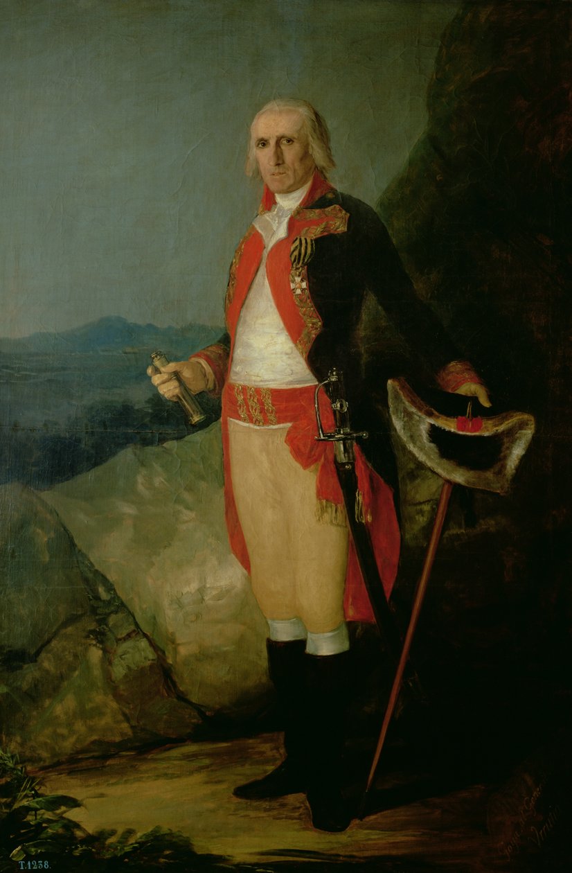 Kenraali José de Urrutia (1739-1803) 1798 tekijältä Francisco de Goya