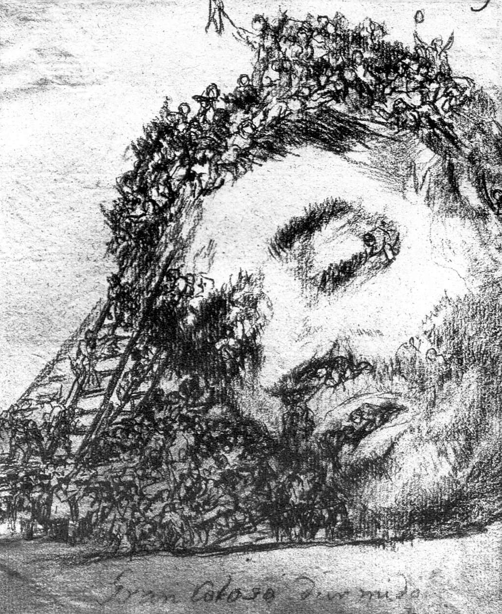 Gran coloso dormido tekijältä Francisco de Goya