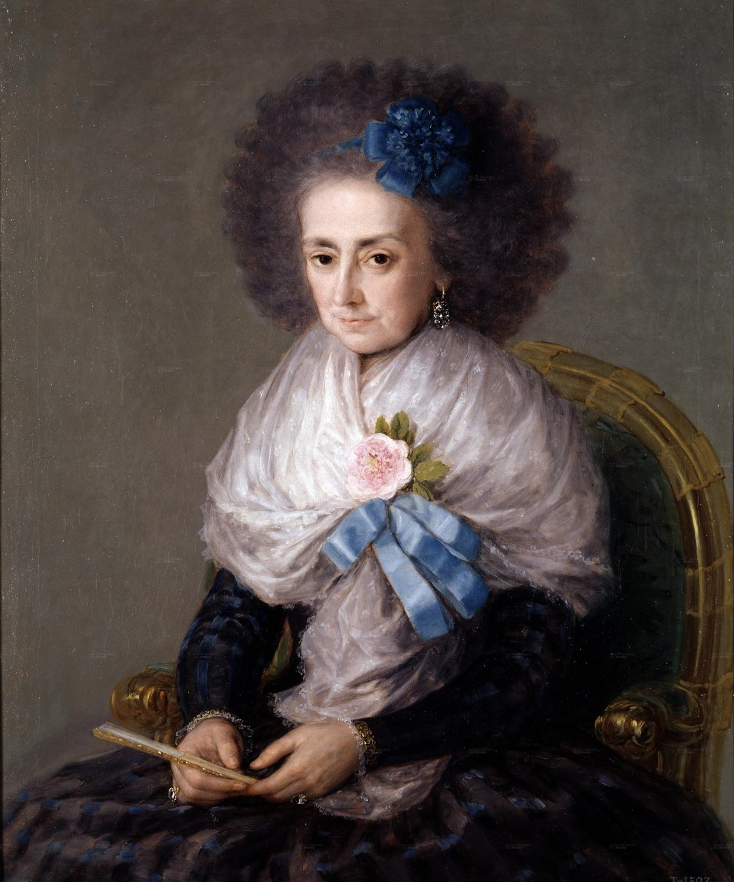 La Marquesa viuda de Villafranca tekijältä Francisco de Goya