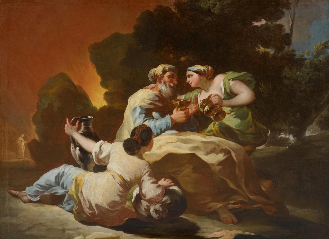 Paljon ja seine Töchter tekijältä Francisco de Goya