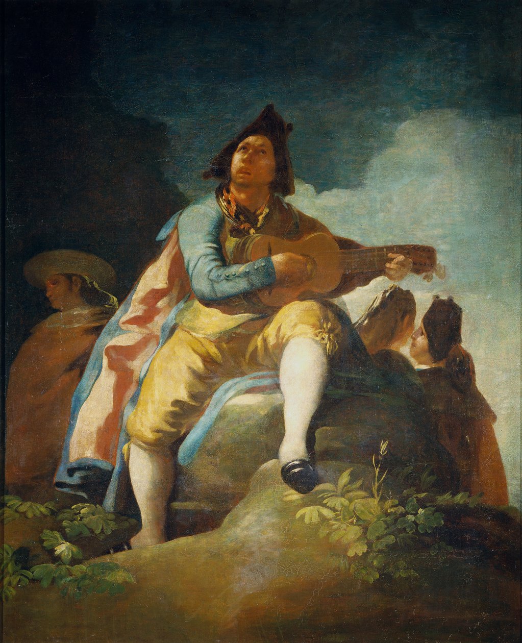 Majo de la guitarra tekijältä Francisco de Goya