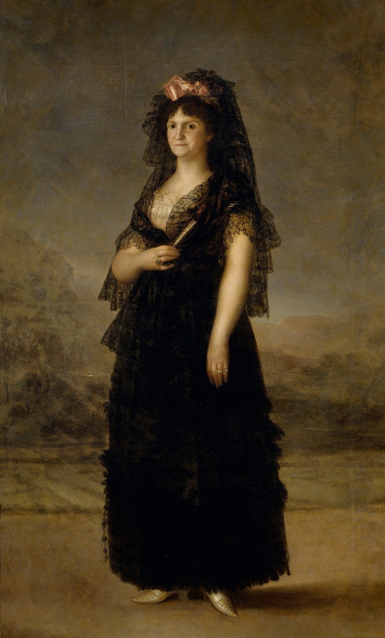 María Luisa de Borbón-Parma tekijältä Francisco de Goya