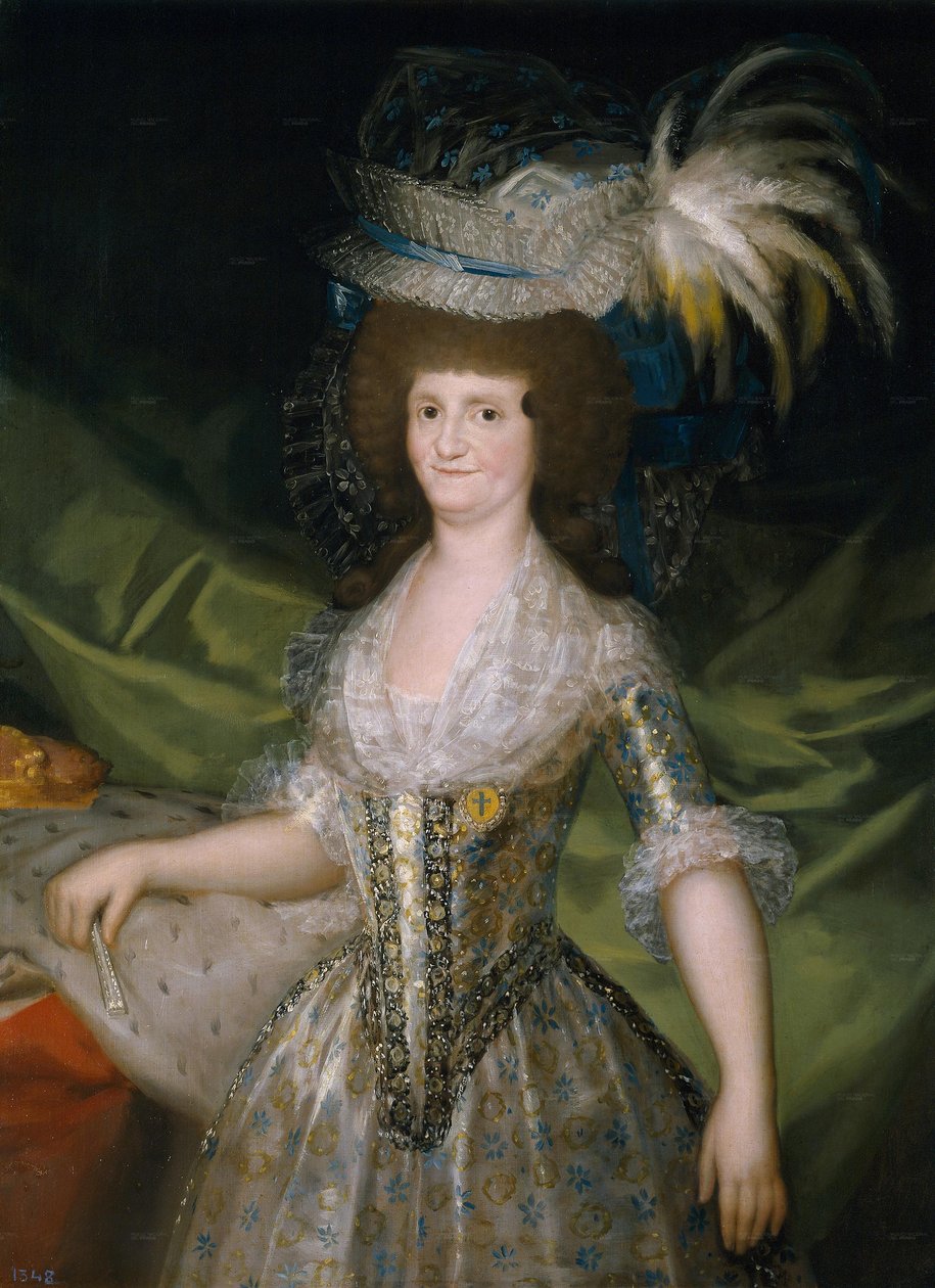 María Luisa de Parma tekijältä Francisco de Goya