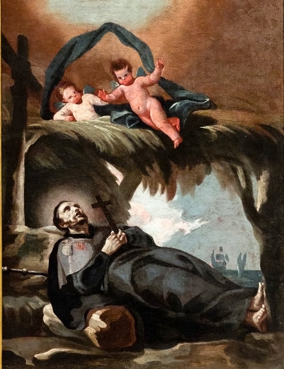 Muerte de san Francisco Javier tekijältä Francisco de Goya