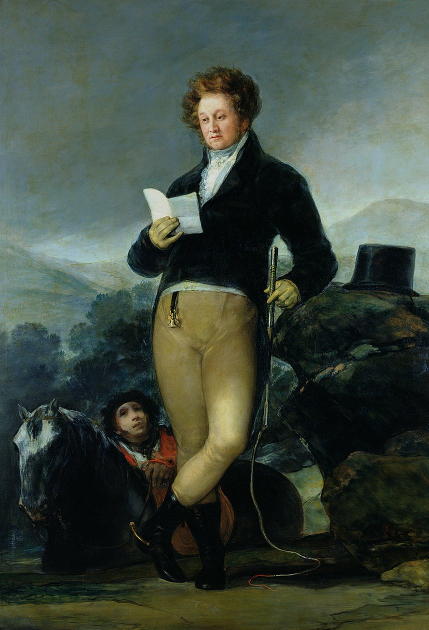 Muotokuva Don Francisco de Borja Tellez Gironista (1786-1851) n. 1816 tekijältä Francisco de Goya