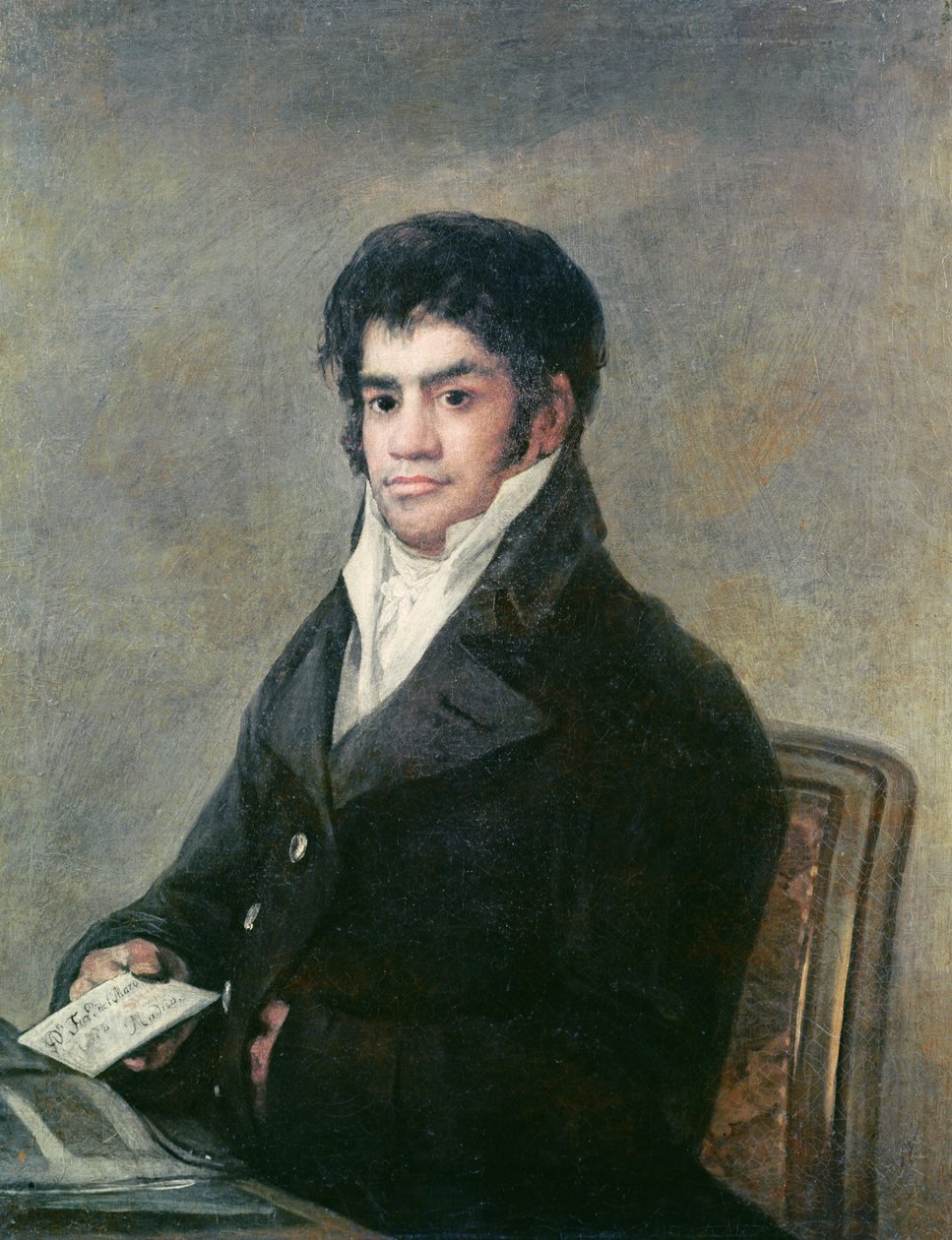 Muotokuva Don Francisco del Mazosta, n. 1815 tekijältä Francisco de Goya