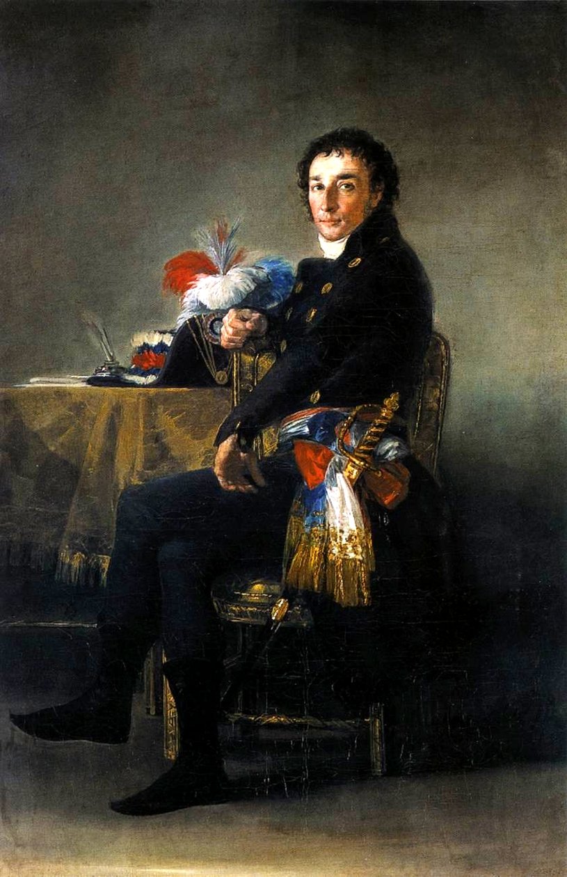 Ferdinand Guillemardetin muotokuva tekijältä Francisco de Goya