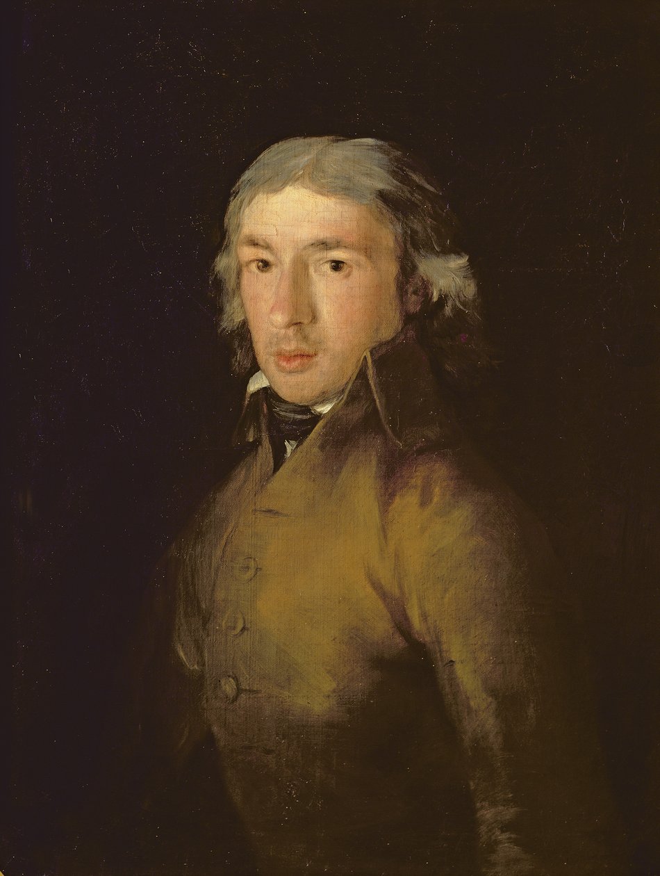 Muotokuva Leandro Fernandez de Moratinista (1760-1828) tekijältä Francisco de Goya