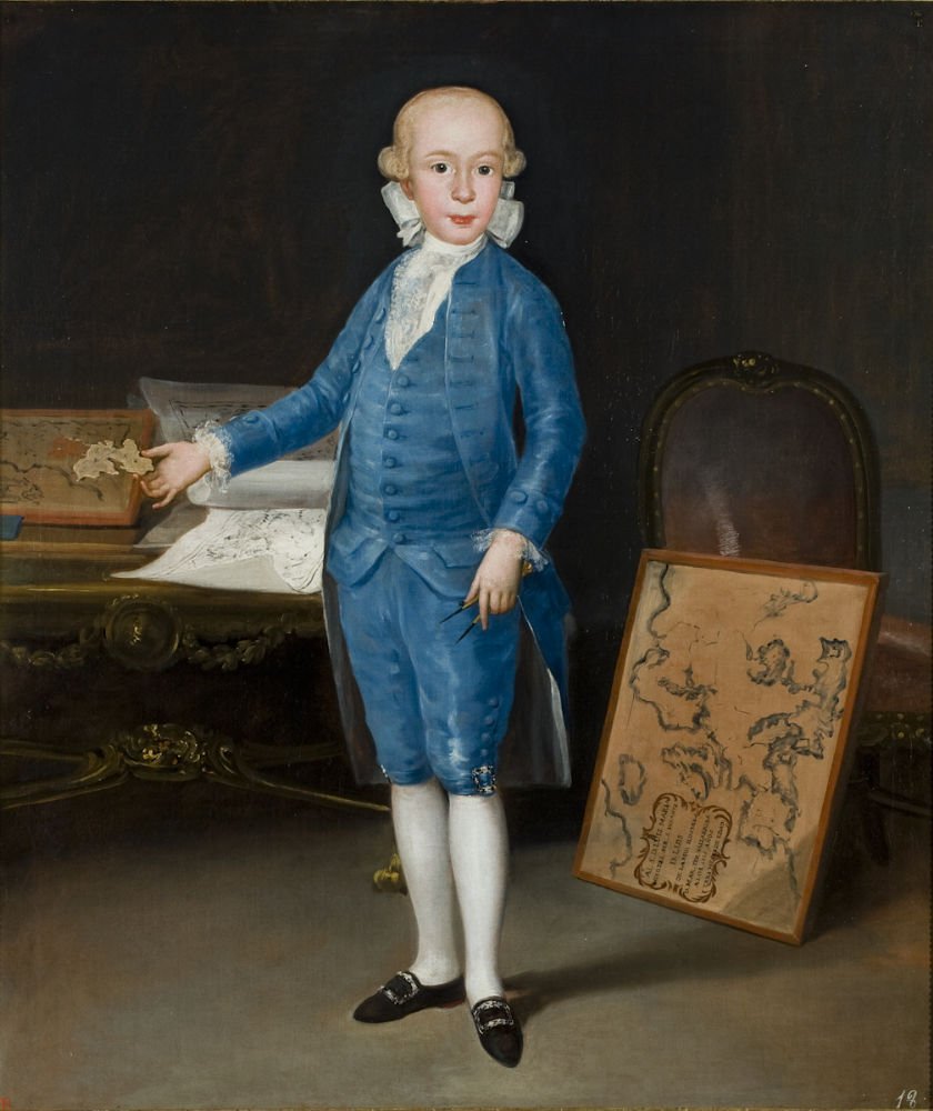 Luis María de Borbón y Vallabrigan muotokuva tekijältä Francisco de Goya
