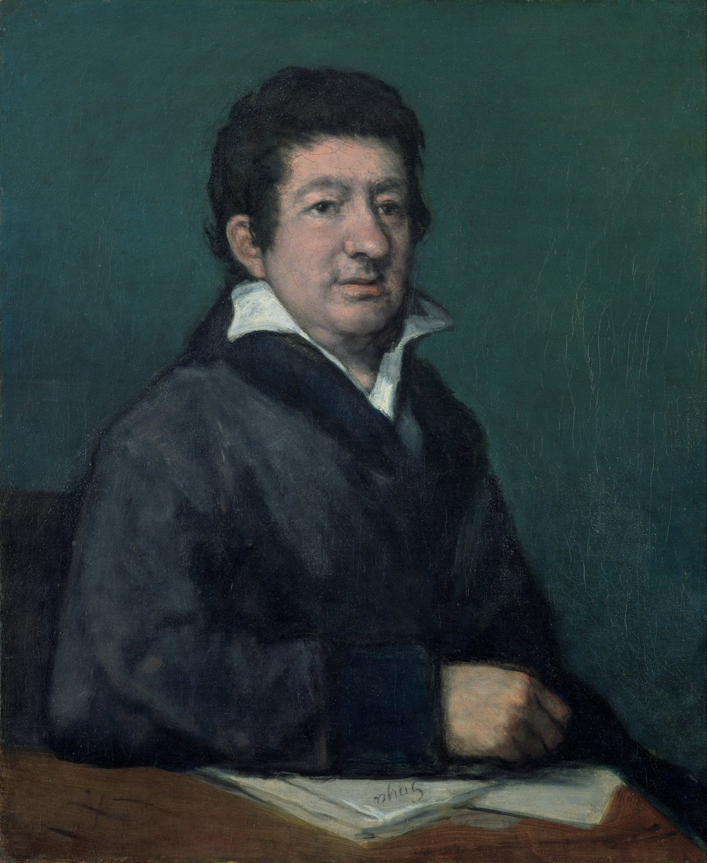 Muotokuva runoilija Moratínista tekijältä Francisco de Goya