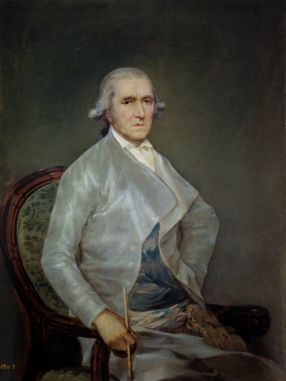Muotokuva taidemaalari Francisco Bayeu y Subías tekijältä Francisco de Goya